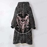 Satan Boho SED-0199 Oversized Sherpa Blanket Hoodie