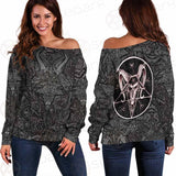 Satan Boho SED-0199 Off Shoulder Sweaters