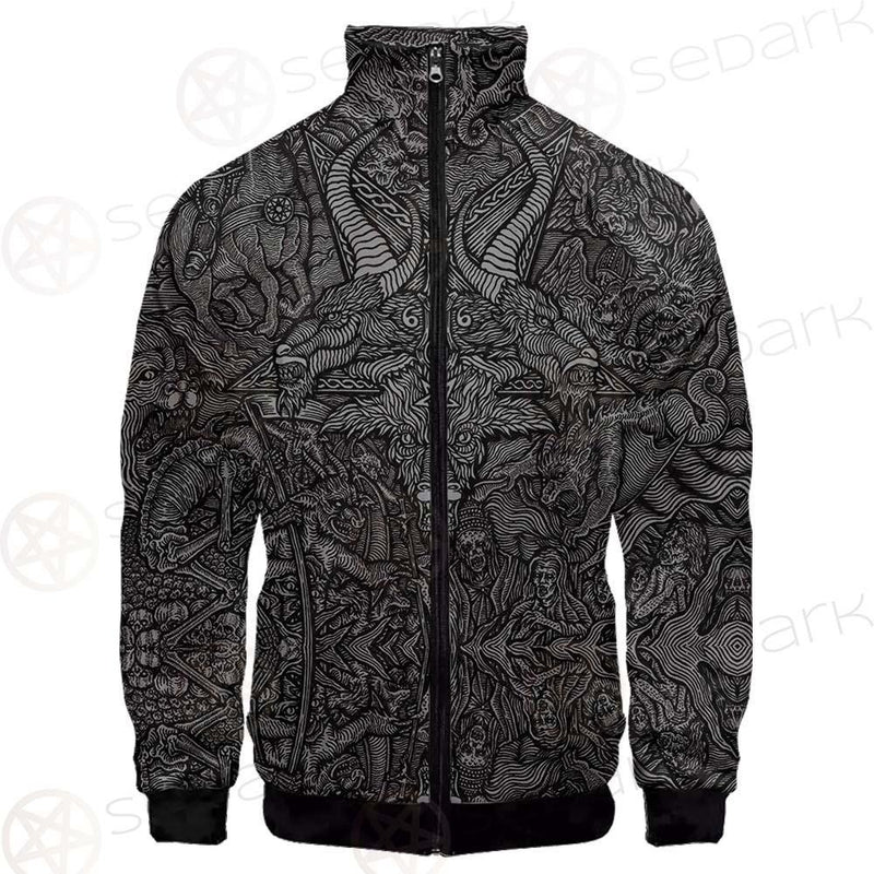 Satan Boho SED-0199 Stand-up Collar Jacket