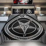 Satan Symbol Inverted Cross SED-0201 Bed set