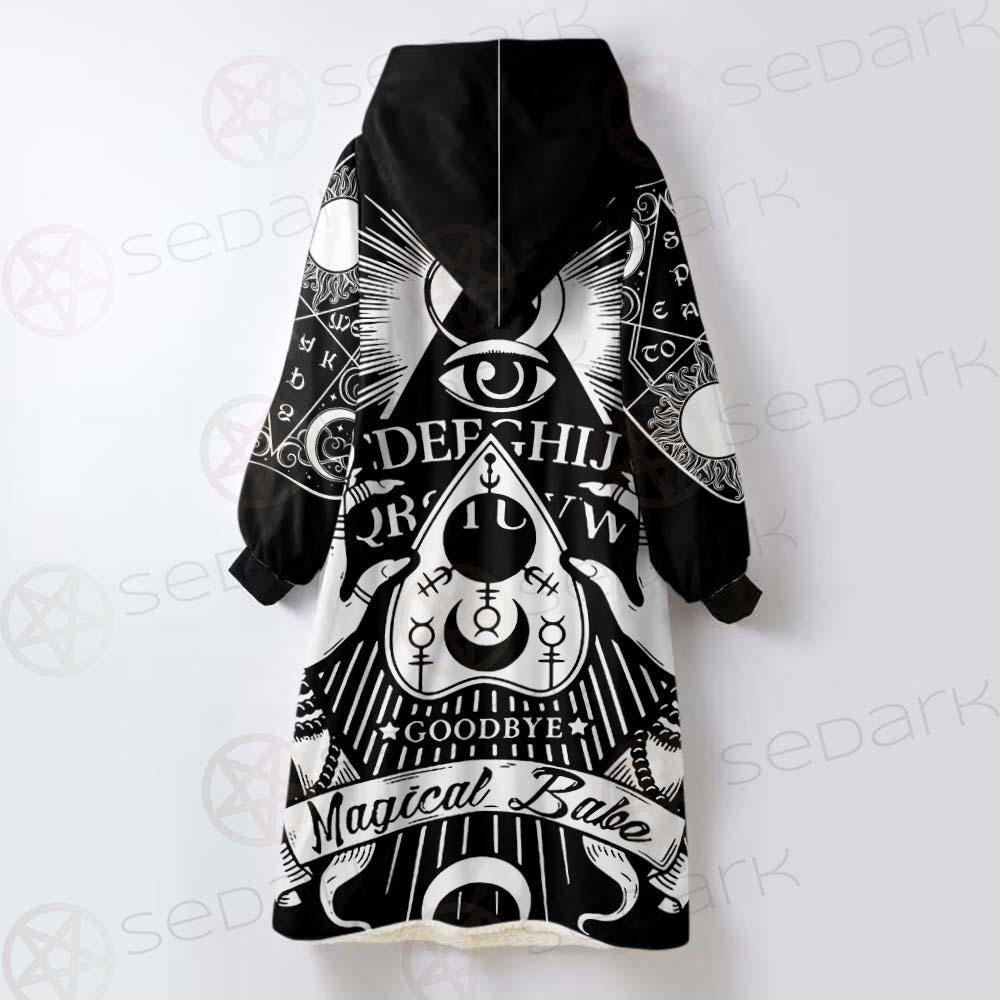 Gothic Megical Babe SED-0202 Oversized Sherpa Blanket Hoodie