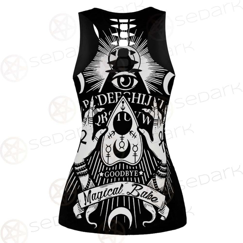 Gothic Megical Babe SED-0202 Hollow Out Tank Top