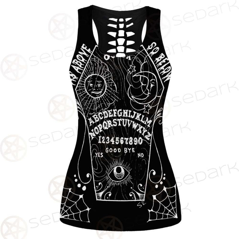 Gothic Megical Babe SED-0202 Hollow Out Tank Top