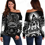 Gothic Megical Babe SED-0202 Off Shoulder Sweaters