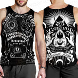 Gothic Megical Babe SED-0202 Men Tank-tops