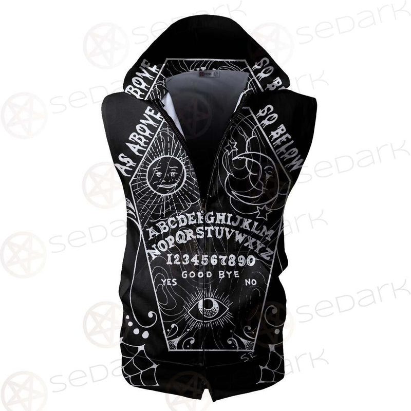 Gothic Megical Babe SED-0202 Zip Sleeveless Hoodie