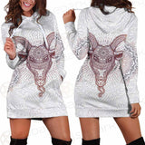 Satan Boho SED-0203 Hoodie Dress