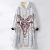 Satan Boho SED-0203 Oversized Sherpa Blanket Hoodie