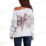 Satan Boho SED-0203 Off Shoulder Sweaters