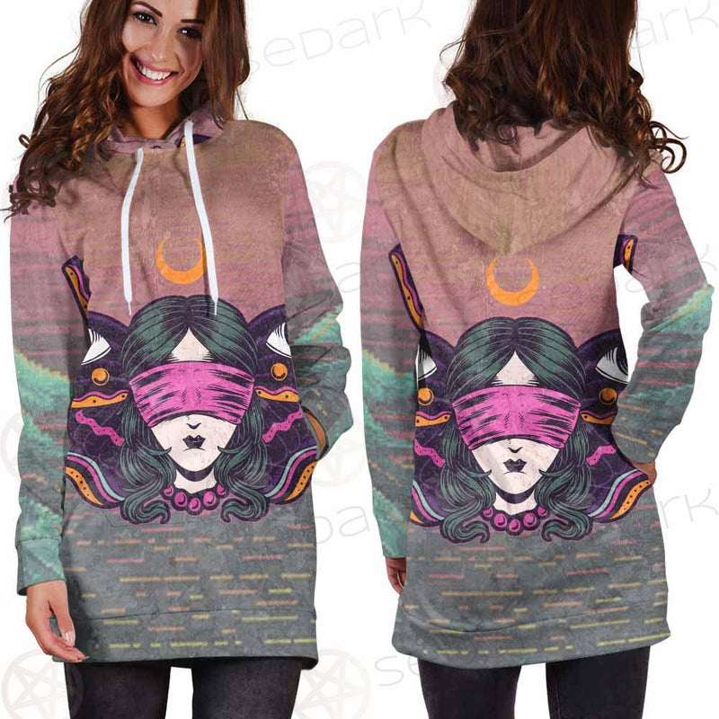 Gothic Girl Butterfly SED-0204 Hoodie Dress