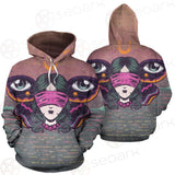 Gothic Girl Butterfly SED-0204 Hoodie Allover