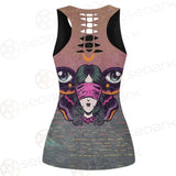 Gothic Girl Butterfly SED-0204 Hollow Out Tank Top