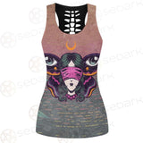 Gothic Girl Butterfly SED-0204 Hollow Out Tank Top