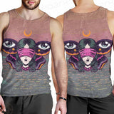 Gothic Girl Butterfly SED-0204 Men Tank-tops