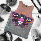 Gothic Girl Butterfly SED-0204 Men Tank-tops