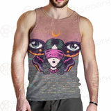 Gothic Girl Butterfly SED-0204 Men Tank-tops