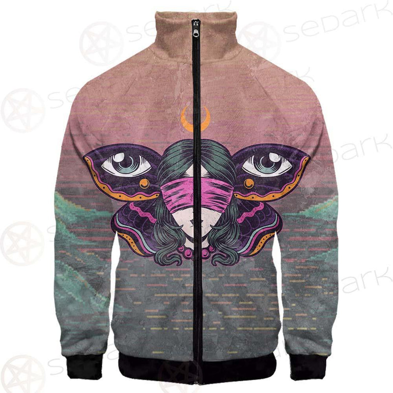 Gothic Girl Butterfly SED-0204 Stand-up Collar Jacket