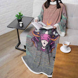 Gothic Girl Butterfly SED-0204 Sleeved Blanket