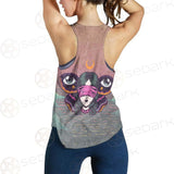 Gothic Girl Butterfly SED-0204 Women Tank Top