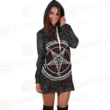 Satanic Sigil of Baphomet SED-0205 Hoodie Dress