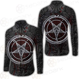 Satanic Sigil of Baphomet SED-0205 Long Sleeve Shirt