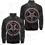 Satanic Sigil of Baphomet SED-0205 Stand-up Collar Jacket