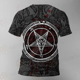 Satanic Sigil of Baphomet SED-0205 Unisex T-shirt