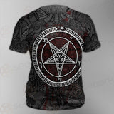 Satanic Sigil of Baphomet SED-0205 Unisex T-shirt