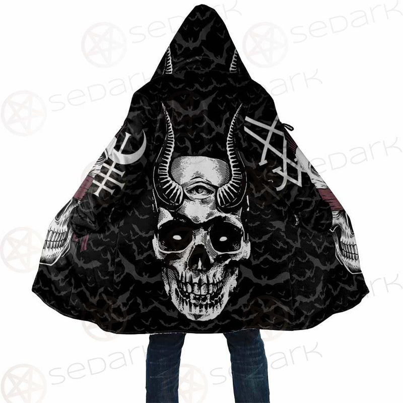 Satan Skull Bat SED-0206 Cloak no bag