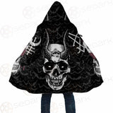 Satan Skull Bat SED-0206 Cloak with bag