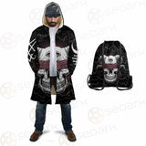 Satan Skull Bat SED-0206 Cloak with bag