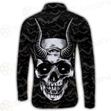 Satan Skull Bat SED-0206 Long Sleeve Shirt