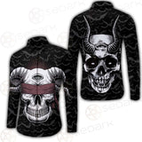 Satan Skull Bat SED-0206 Long Sleeve Shirt