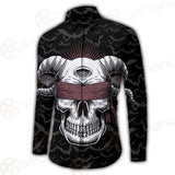 Satan Skull Bat SED-0206 Long Sleeve Shirt