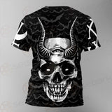 Satan Skull Bat SED-0206 Unisex T-shirt