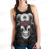 Satan Skull Bat SED-0206 Women Tank Top