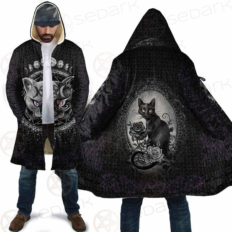 Gothic Cat SED-0207 Cloak with bag