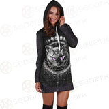 Gothic Cat SED-0207 Hoodie Dress