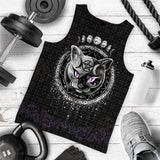 Gothic Cat SED-0207 Men Tank-tops