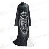 Gothic Cat SED-0207 Sleeved Blanket