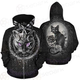 Gothic Cat SED-0207 Zip-up Hoodies