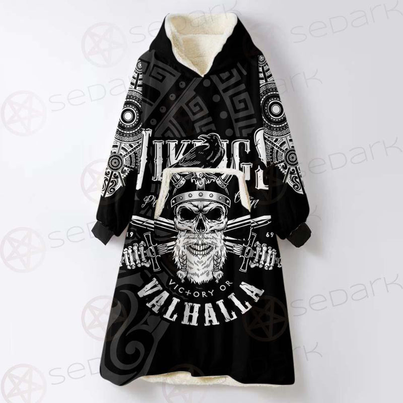 Viking Valhalla SED-0208 Oversized Sherpa Blanket Hoodie
