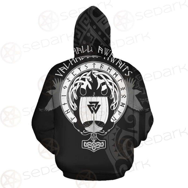 Viking Valhalla SED-0208 Hoodie Allover