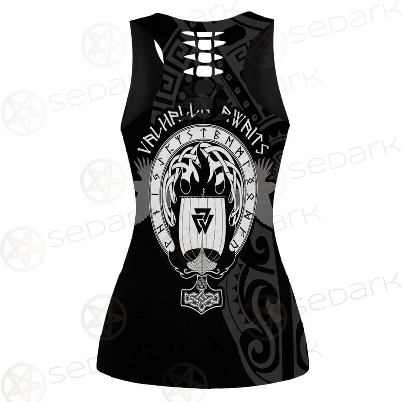 Viking Valhalla SED-0208 Hollow Out Tank Top