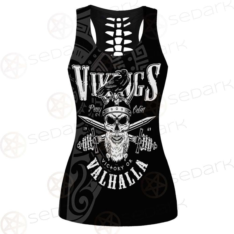 Viking Valhalla SED-0208 Hollow Out Tank Top