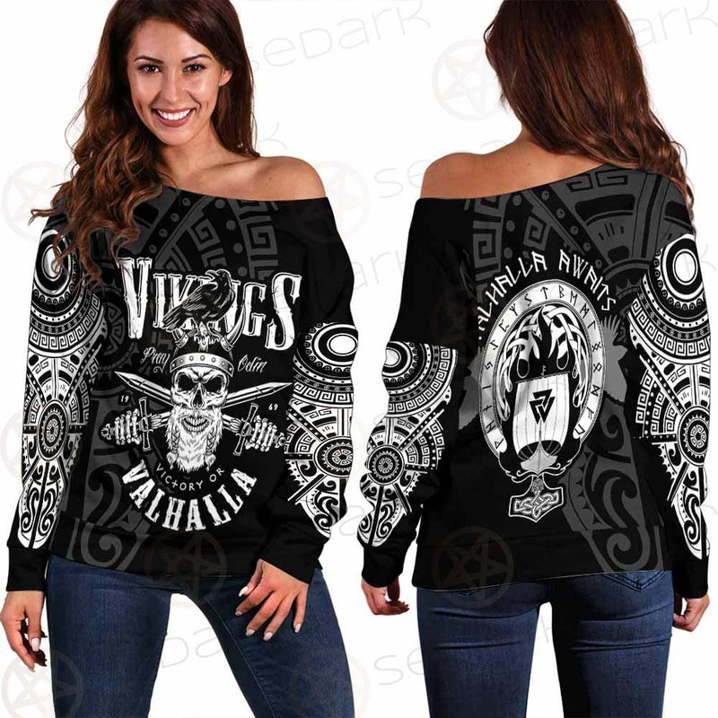 Viking Valhalla SED-0208 Off Shoulder Sweaters