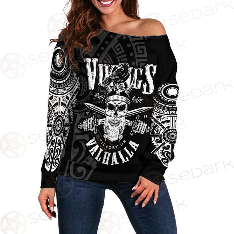Viking Valhalla SED-0208 Off Shoulder Sweaters