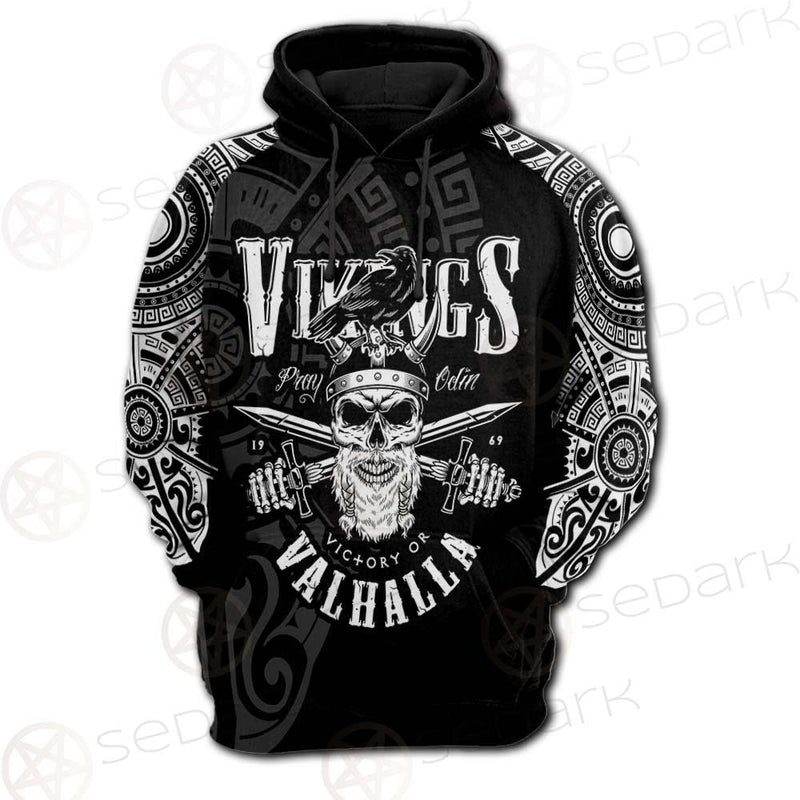 Viking Valhalla SED-0208 Hoodie Raglan