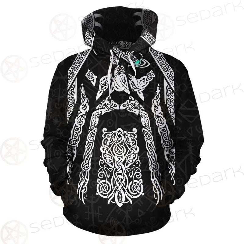 Viking Odin SED-0209 Hoodie Allover