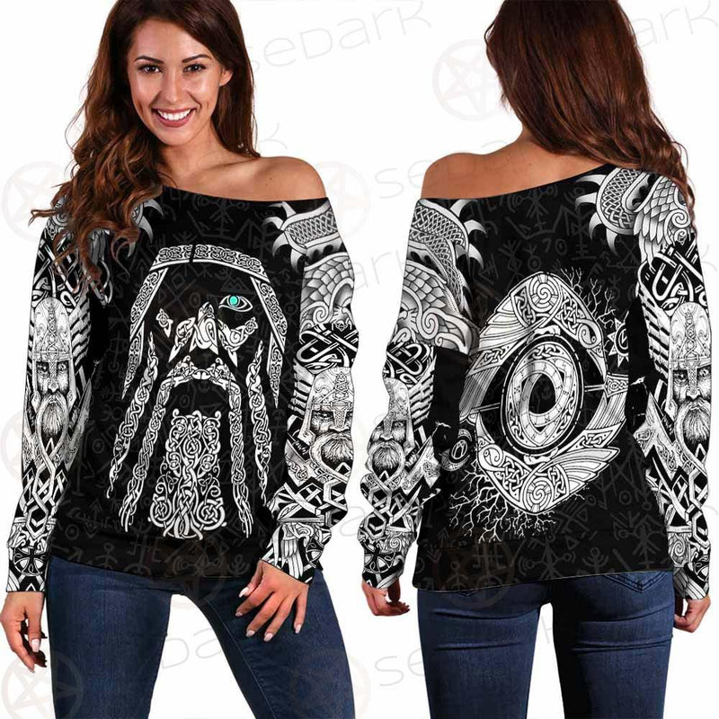 Viking Odin SED-0209 Off Shoulder Sweaters